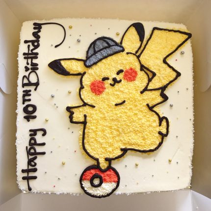 Cute Pikachu with Poké Ball Cake design – Perfect for Pokémon Fans! | iCake Melbourne