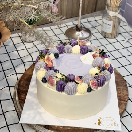 Elevate Your Senses: Indulge in Exotic Bliss with Our Taro Chiffon Cake - A Symphony of Tantalizing Flavors!