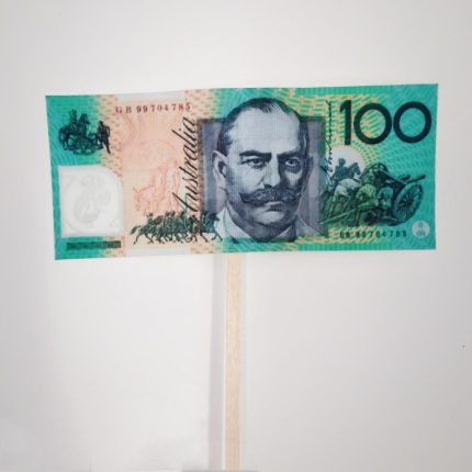 Icing Printing Money Decorations