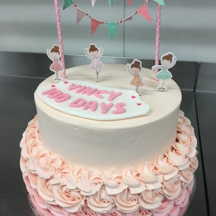 Celebrate 100 Days Custom Baby Cake | iCake
