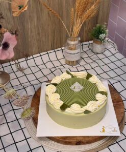 Elevate Your Senses: Indulge in the Tranquil Harmony of Our Japanese Matcha and Red Beans Crepe Cake - A Culinary Journey to Japan's Heartland!