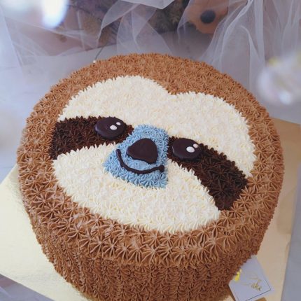 Sloth Drawing Cake – Chill Out with Sweet Creativity | iCake Melbourne