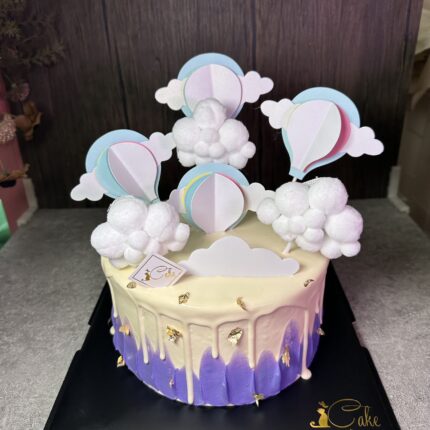 Purple n White Cloud