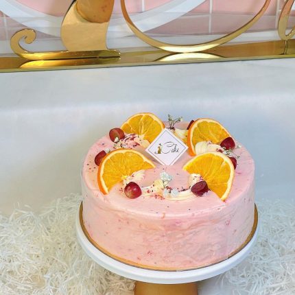 Blossoming Flavors: Indulge in the Romance of Our Rose and Cheese Crepe Cake - A Delicate Dance of Floral Elegance!