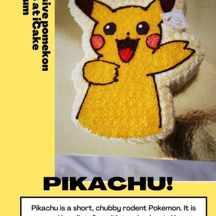 Pokémon Pikachu Cake – Celebrate with Pokémon Magic! ｜iCake Melbourne