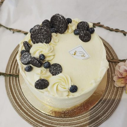 Blueberry Oreooo White Chiffon