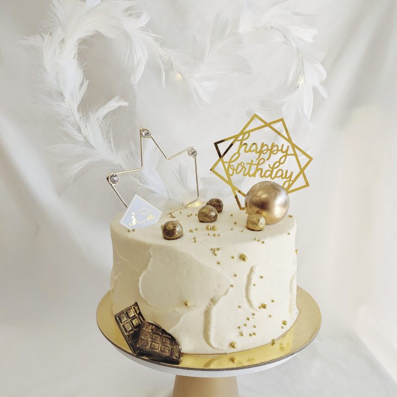 gold ball iCake Custom Birthday Cakes Shop Melbourne