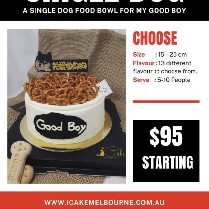 Single Dog Food Bowl