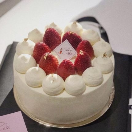 Ins Style Strawberry Chiffon