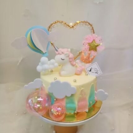 Dreamy Unicorn Cake by iCake Melbourne