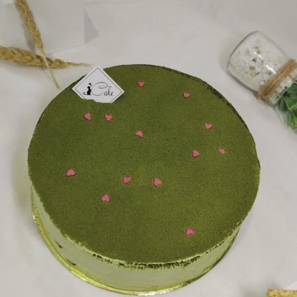 Elevate Your Senses: Indulge in the Tranquil Harmony of Our Japanese Matcha and Red Beans Crepe Cake - A Culinary Journey to Japan's Heartland!