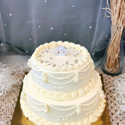 White Wedding Cake