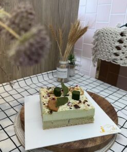 Alternative view of Matcha Cheesecake Delightful Japanese-Inspired Dessert | iCake Melbourne