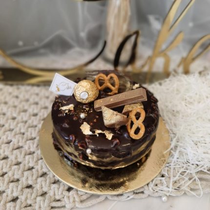 Indulge Your Senses: Unveiling the Decadence of Our Chocolate Hazelnut Mud Cake - A Rich Symphony of Flavor!