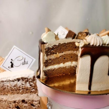 Decadence Redefined: Immerse Yourself in Bliss with Our Hazelnut Chocolate Chiffon Cake - A Heavenly Symphony of Indulgence!