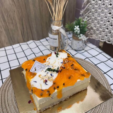 Delicious Passionfruit Cheesecake | iCake Melbourne