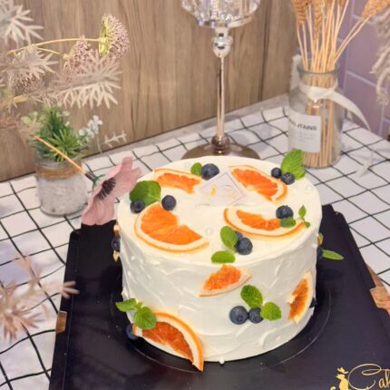 INS Forest Fruit Chiffon Cake – A Whimsical, Fresh Fruit Dream | iCake Melbourne