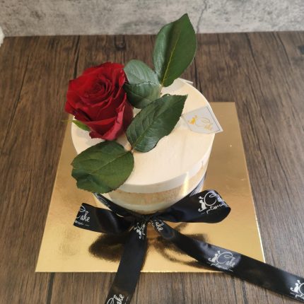 Rose Naked Cake