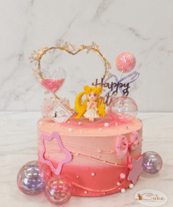 Alternative view of Dazzle Your Celebration with Magic: Sailor Moon Cake Extravaganza | iCake Melbourne