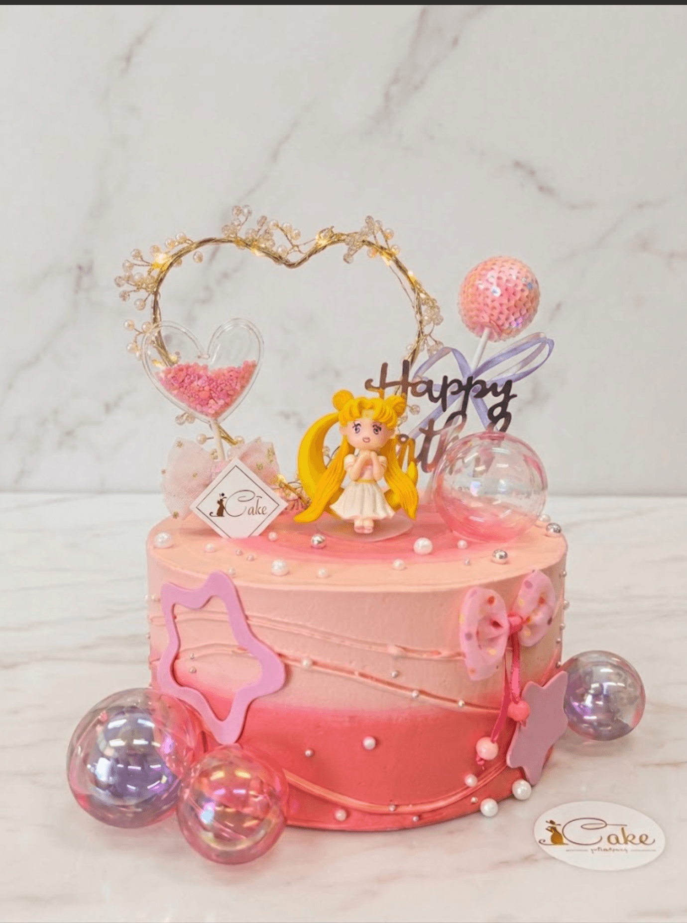 Dazzle Your Celebration with Magic: Sailor Moon Cake Extravaganza | iCake Melbourne - Image 2