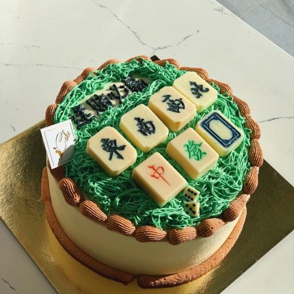 Unique Win Mahjong Cake Design for Celebrations | Custom Cakes Melbourne - iCake