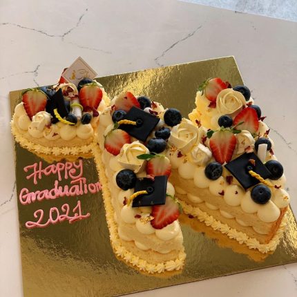 Alternative view of Delightful Letter Cake Designs | Custom Creations at iCake Melbourne