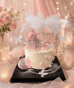Dreamy Delight: Sleepy Baby Angel Cake | iCake Melbourne