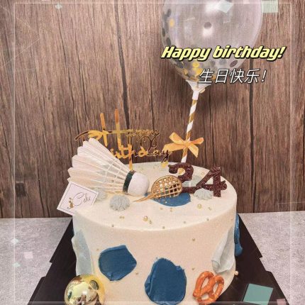 Smashingly Sweet: Badminton Inspired Cake | iCake Melbourne