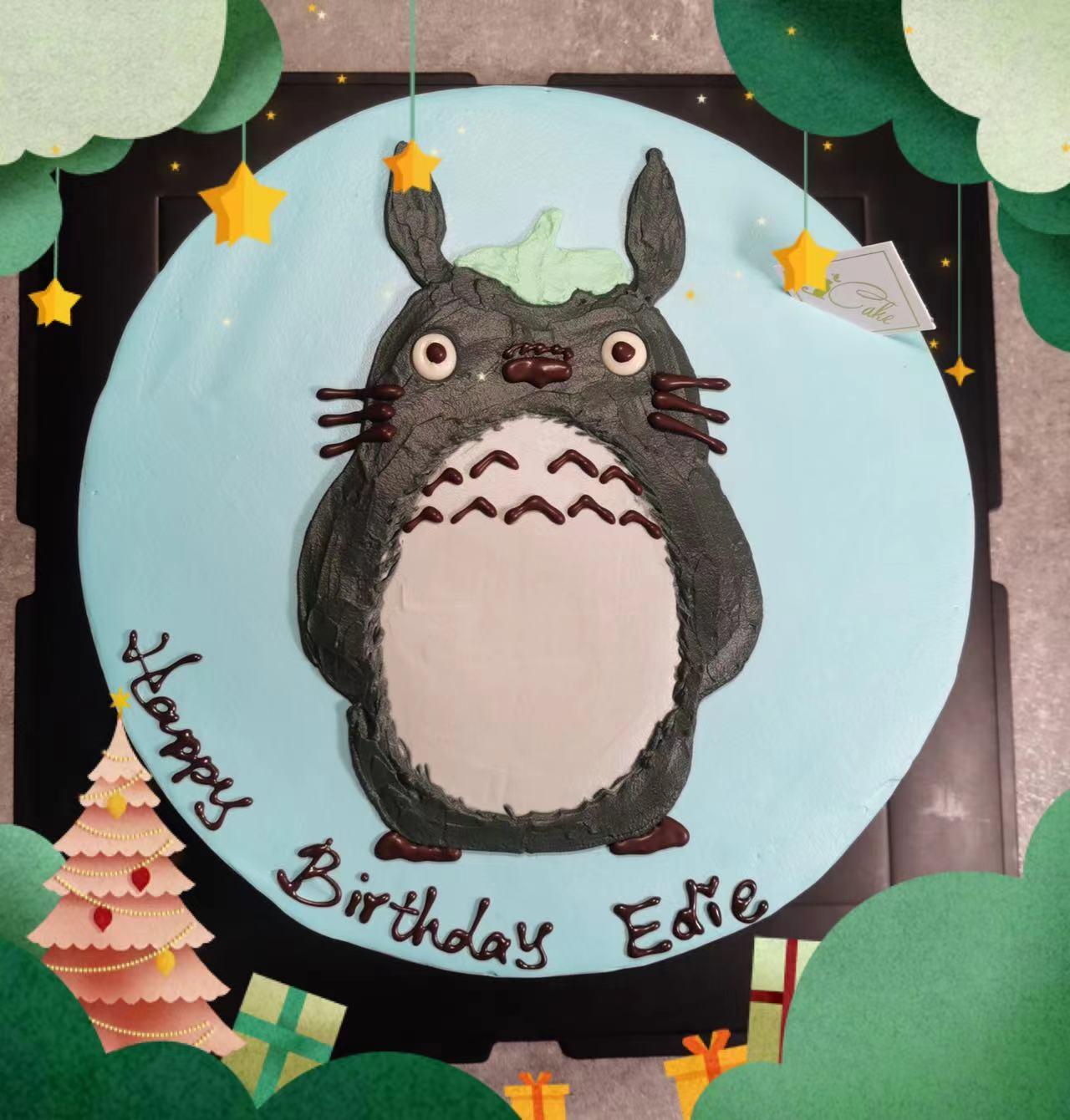 Cartoon Cake Totoro – iCake | Custom Birthday Cakes Shop Melbourne