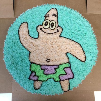 Dive into Delight with Patrick Star Cakes from iCake Melbourne!