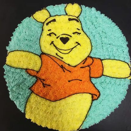 Delightful Tigger Inspired Cake Design at iCake