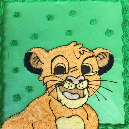Roar into Celebration with iCake's Majestic Lion King Cake in Melbourne!