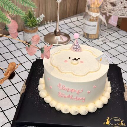 Birthday Hat Bear Cake – A Celebration Full of Joy