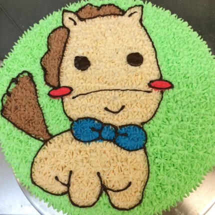 Gallop into Sweetness: iCake's Majestic Horse Cake