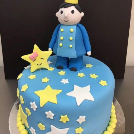 Fondant Little Prince Cake - A Royal Treat by iCake