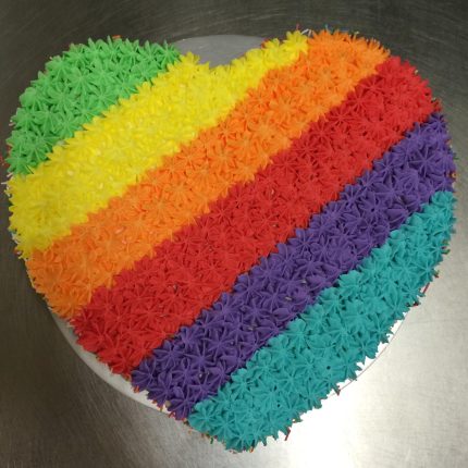Taste the Rainbow: Vibrant Rainbow Cake Creations by iCake in Melbourne