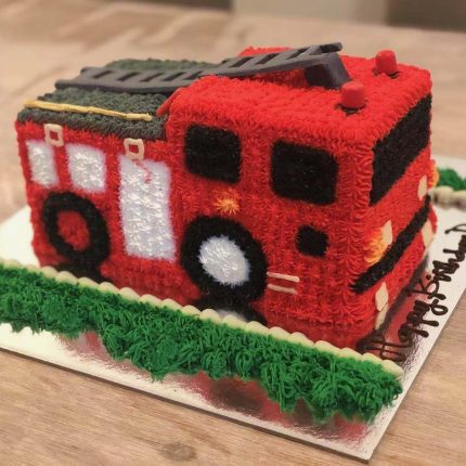 Delight Your Little Hero with Our Fire Engine Cake | iCake Melbourne