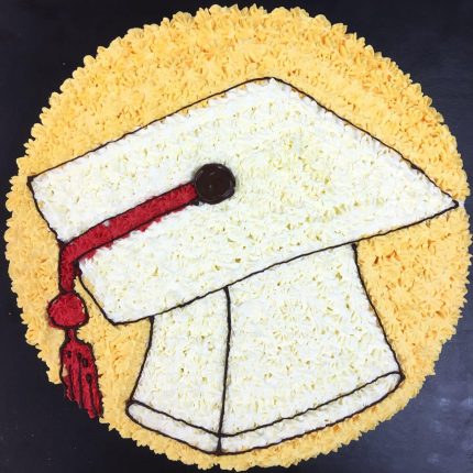 Celebrate Success: Graduation Hat Cake | iCake Melbourne