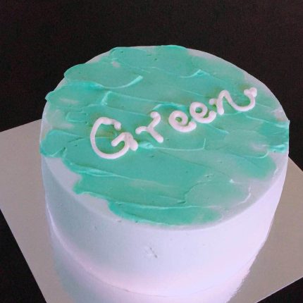 Savor the Freshness: Green Mint Cake Delight | iCake Melbourne