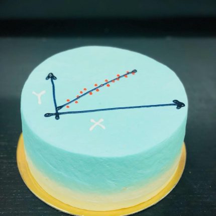 Delicious Math: iCake's Linear Graph Cake | Melbourne Desserts