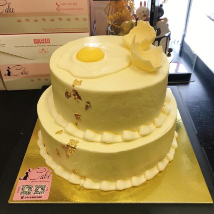 Delicious Poached Egg Cake Design | iCake Melbourne
