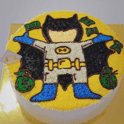 The Rich Batman Cake | iCake Melbourne - Unique Custom Cake Designs