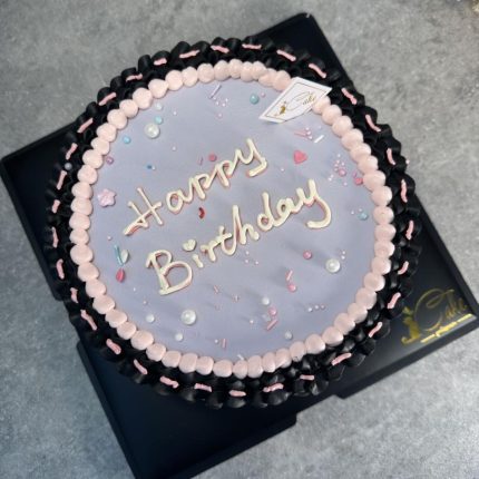 Indulge in Dark Loli Vintage Cake Elegance | iCake Melbourne