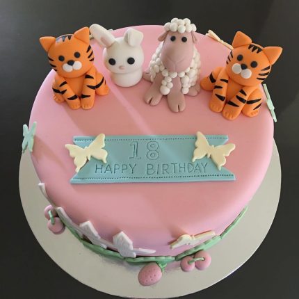 Animal Paradise Cake Design: A Sweet Journey by iCake Melbourne