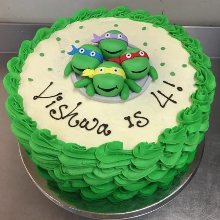 Ninja Turtles Cake:  Ultimate Tribute to Heroes in a Half Shell by iCake