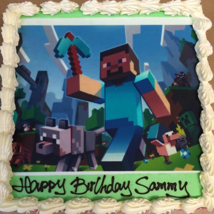 Craft Your Celebration with Our Minecraft Cake - iCake Melbourne