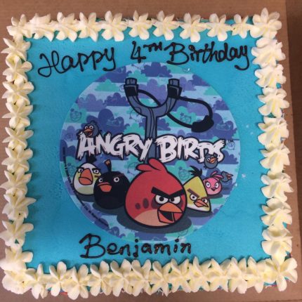 Delightful Angry Birds Cake: A Taste of Fun from iCake in Melbourne
