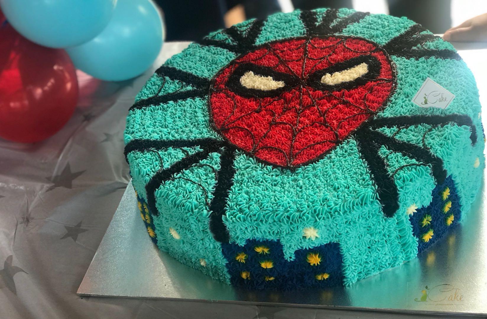 Spiderman – iCake | Custom Birthday Cakes Shop Melbourne