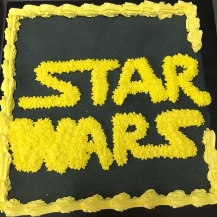 Chiffon Star Wars Cake: Delectable Galactic Delight by iCake Melbourne