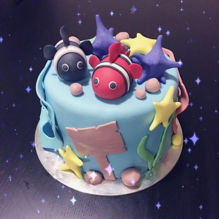 Whimsical Finding Nemo Cake Design | iCake Melbourne